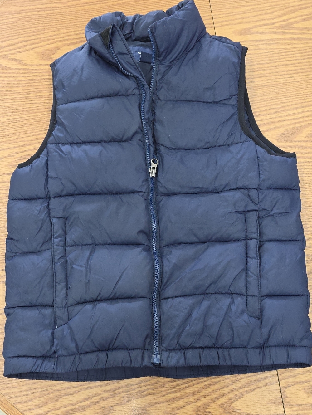 GAP Kids Navy Quilted Puffer Vest